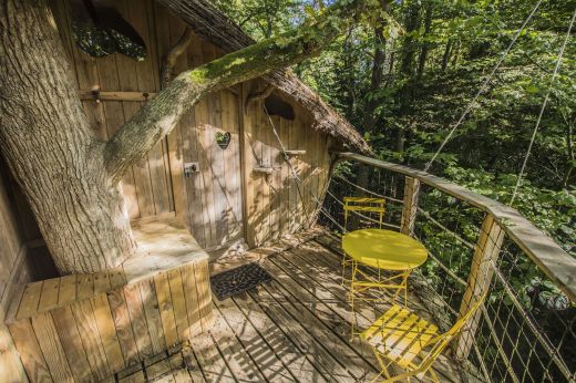 Cabane dans les arbres «Ben Nevis» en Bretagne