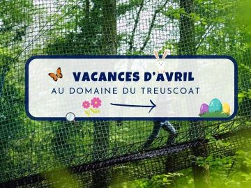 🌸@followers: VACANCES D’AVRIL AU TREUSCOAT 🌼
 📣 Notre Parc de Loisirs sera ouvert tous les jours pendant les vacances de la zone B de 13h30 à 18h30 ! 🌳...