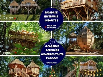 📅 VACANCES DE NOEL - CALENDRIER OUVERT ❄️
 🔗 https://www.domaine-treuscoat.fr/cabane-perchee.php 

@followers
Ça y est, vous l’attendiez avec impatience,...