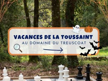 📣 Ouverture duParc de Loisirs aux vacances de la Toussaint 🎃😃
🔗https://www.domaine-treuscoat.fr/parc-de-loisirs-finistere-bretagne.php

Parc ouvert de 13h30...
